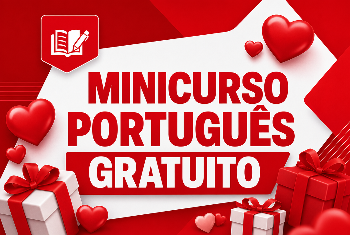 MINICURSO PORTUGUÊS GRATUITO