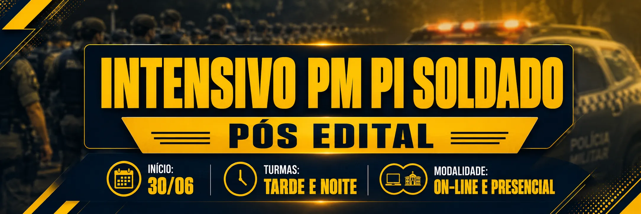 INTENSIVO PM PI - PÓS EDITAL